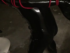 緊縛, 中国人, ゲイ, ハードコア, ゴムタイツ, 奴隷, おもちゃ