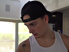 Schwarz, Schwarz, Schwul, Sporthalle, Hardcore, Interrassisch, Muskel, Öffentlich