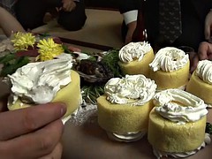 Oksel, Aziatisch, Mollig, Schattig, Fetisj, Japaans, Likken, Feest