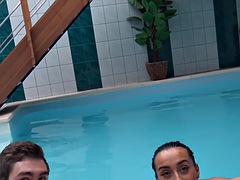 Blowjob, Cuckold, Czech, Hardcore, Pov, Reality, Sauna, Teen