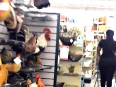 Phat Donk Bubble Black Pants in Hobby Lobby