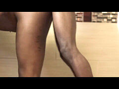 Grosser schwanz, Schwarz, Prominente, Schwarz