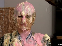 Bottes, Habillées, Gants, Latex, Cuir, Satin, Surprise, Mouillée