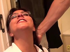 In den arsch, Grosser arsch, Sperma im mund, Domination, Aufs gesicht abspritzen, Fetisch, Hd, Erniedrigung
