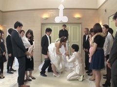 アジア人, 浮気者, 浮気する, フェティッシュ, ハードコア, 日本人, 結婚式, 妻