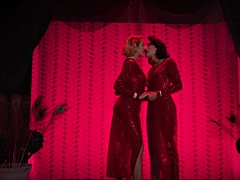 美女, デカチン, 茶髪の, 巨乳な, オナニー, オマンコ, シーメール, オッパイの