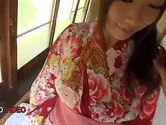 Steamy JAV Stunner Hitomi Oki Gets Pussy Fucked Post Blowjob Bliss