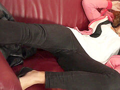 Amateur, Dormitorio, Mamada, Checa, Europeo, Pelirrojo, Adolescente