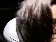 Любители, В машине, Натуральные сиськи