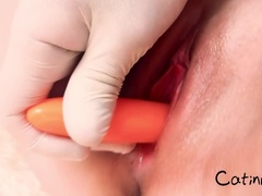 ブロンド, ズームショット, 女, 自家製, オナニー, ハメ撮り, オマンコ, おもちゃ