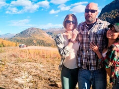 デカパイ, ビキニ, ブロンド, 家族, レズビアン, マッサージ, ストリッピング, オッパイの