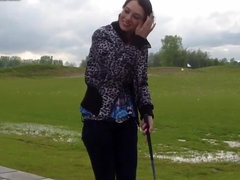 Анальный секс, Большие сиськи, Минет, Брюнетки, Натуральные сиськи, На природе, На публике