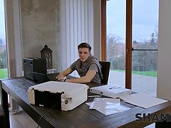 デカパイ, ブロンド, フェラチオ, 中出し, チェコ, ハードコア, 熟年, オマンコ
