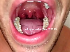 Mouth Fetish - Bruce Mouth Video 4