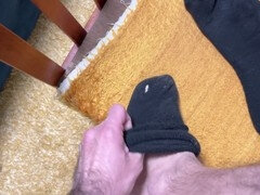 Amateur, Papa, Pieds, Homosexuelle, Poilue, Chaussettes, Solo, Jarretelles