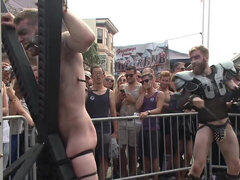 Domination, Homosexuelle, Public, Pute