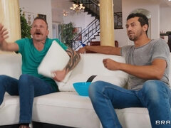 Negro, Cornudo, Interracial, Mamá, Monstruo, Seducido, Afeitado, Mojado