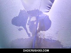 Step sister with huge tits enjoys being on step brother's big cock in hot POV video