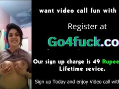 Indian slim MILF amazing porn video