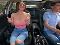 First Date Fuck: Jordi El Nino Polla nails slutty and busty Josephine Jackson in his fancy car and apartment