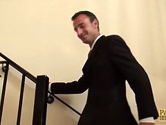 アナル, デカパイ, フェラチオ, イギリス人, 口内発射, フェティッシュ, 淫乱熟女