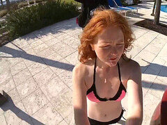 Cum butt, ginger, compilation