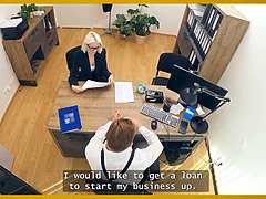 アナル, ブロンド, フェラチオ, 眼鏡, Hd, オフィス, 現実, 剃毛