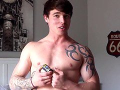 18, 素人, デカ尻, デカチン, 大学生, Hd, 筋肉, 小柄