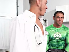 Anal, Sucer une bite, Travestis, Médecin, Fétiche, Homosexuelle, Lingerie, Uniforme