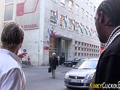 Grosser schwanz, Schwarz, Blondine, Sperma im mund, Schwanz, Aufs gesicht abspritzen, Hd, Ehemann