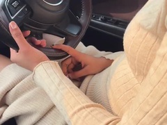 Schönheit, Blasen, Vollbusig, Auto, Cousine, Selbstgemacht, Jungendliche (18+), Titten