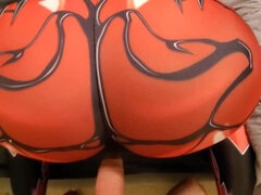 Cuddly Spider-pawg Twerks On Knob Point Of View Porn