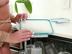 Schönheit, Blondine, Blasen, Fesselspiele, Hardcore, Jungendliche (18+), Teen in den arsch, Titten