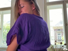 Leie, Grosse titten, Braunhaarige, Fingern, Absätze, Milf, Solo, Ehefrau