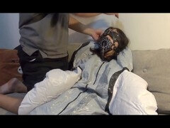 Бондаж, Маски, Колготки, Наказание, Юбки, Чулки, Молоденькие, Связанные