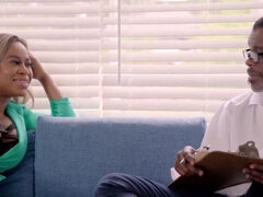 Breyana Moore Takes BBC Deep Throat Gagging in Black Girl Magic Scene