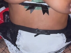 Leie, Arsch, Grosse titten, Paar, Spermaladung, Handjob, Lingerie, Pov