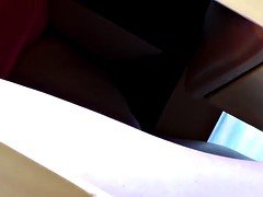 素人, ぽっちゃり, 生徒, スカートのぞき, のぞき