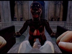 Dreidimensional, Sadomasochismus, Grosse titten, Fesselspiele, Weibliche domination, Spiele, Latex