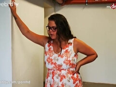 Gorda, Culo grande, Cfnm, Gordita, Europeo, Gafas, Tetas naturales, Pov