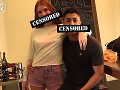 アメリカ人, 大学生, カワイイ, ハードコア, キス, 赤毛, ヤリマン, ティーン