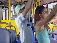 Autobús, Atrapados, Manoseada, Orgasmo, Público, Realidad, Estudiante