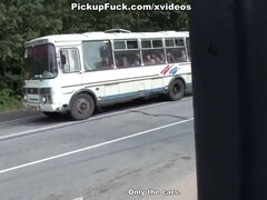 Leie, Bus, Hd, Im freien, Öffentlich, Realität