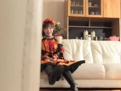 Asiático, Chica, Hembra, Hd, Japonés, Masturbación, Orgasmo, Solo