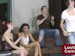 Torn up, strip game, apartment