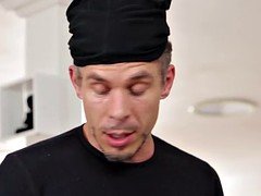 Gros seins, Blonde, Sucer une bite, Tir de sperme, Masturbation
