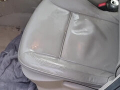 Enthousiasteling, Blond, Brits, Auto, Vrouw, Spijkerbroeken, Slipje, Openbaar