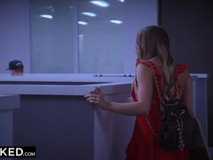 BLACKED this Intern couldn't Resist all the BIG BLACK COCK around her - Jason luv