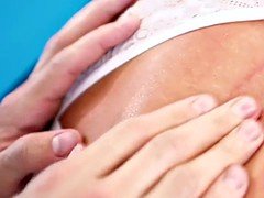 Big tits, Blonde, Massage, Tits