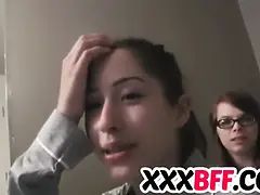 Grosse bite, Hd, Lesbienne, Monstre, Fête, Pov, Criant, Adolescente